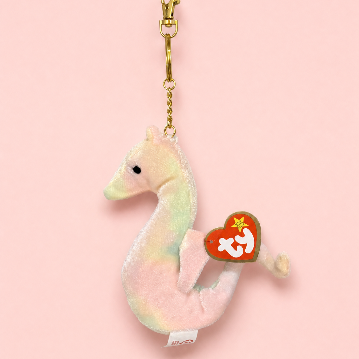 Neon the Seahorse — Teenie Beanie Bag Charm