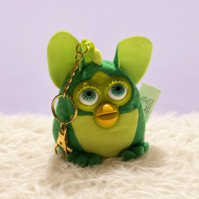 Furby Bag Charm — "Dinosaur" Style — Green