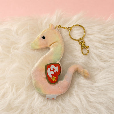 Neon the Seahorse — Teenie Beanie Bag Charm