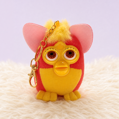 Furby Bag Charm — "Fox" Style — Red/Yellow