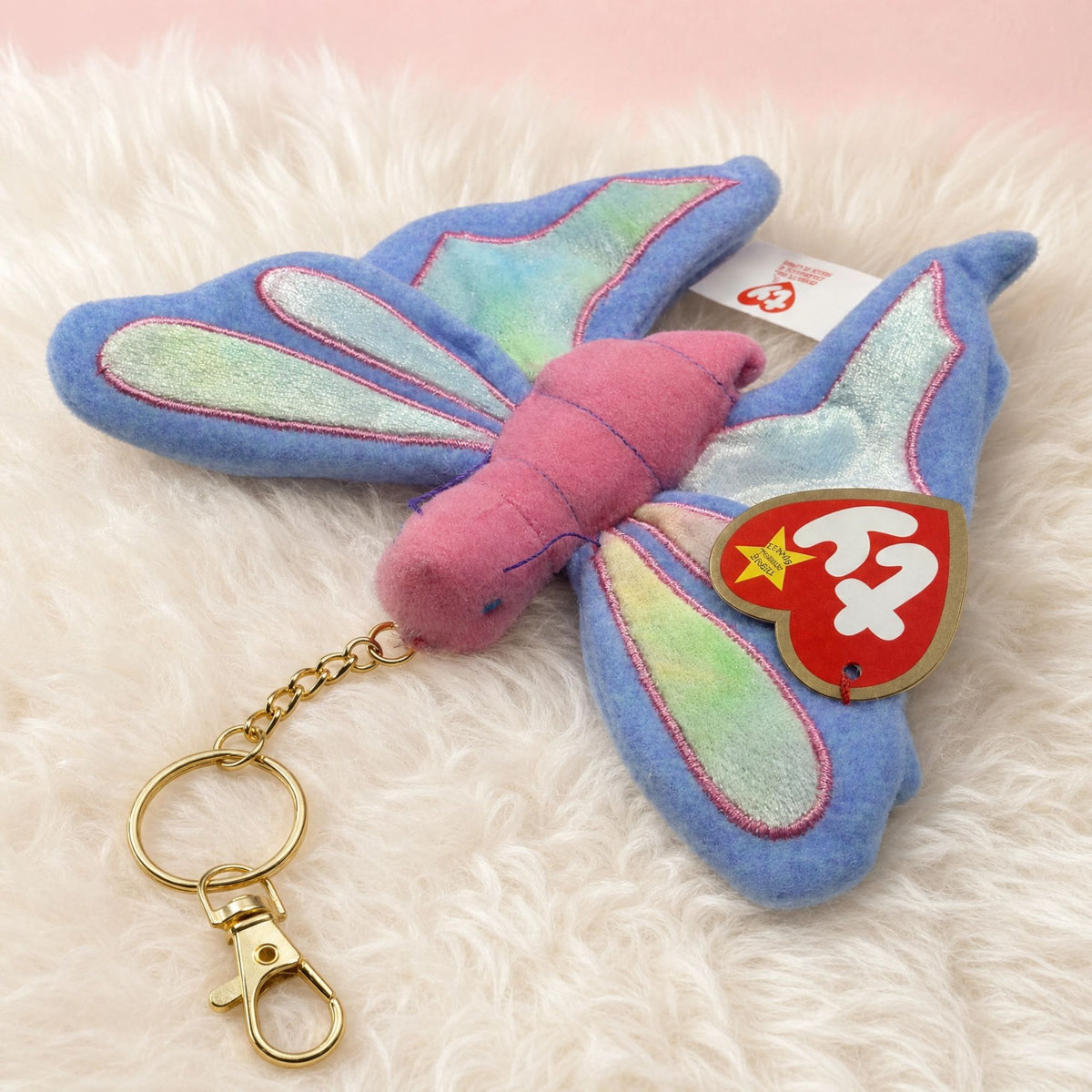 Flitter the Butterfly — Teenie Beanie Bag Charm