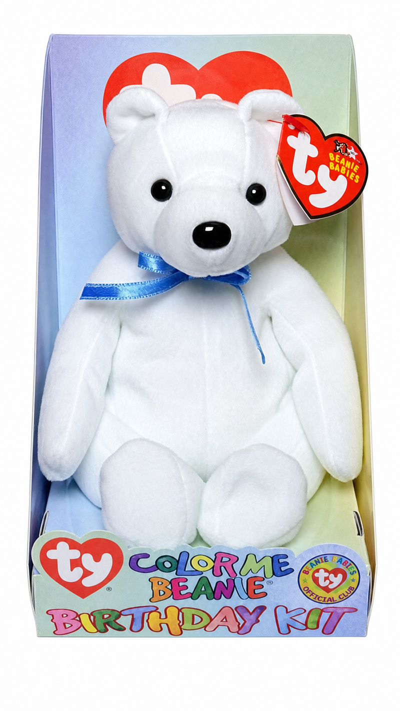 Color Me Beanie Birthday Kit Bear reference photo