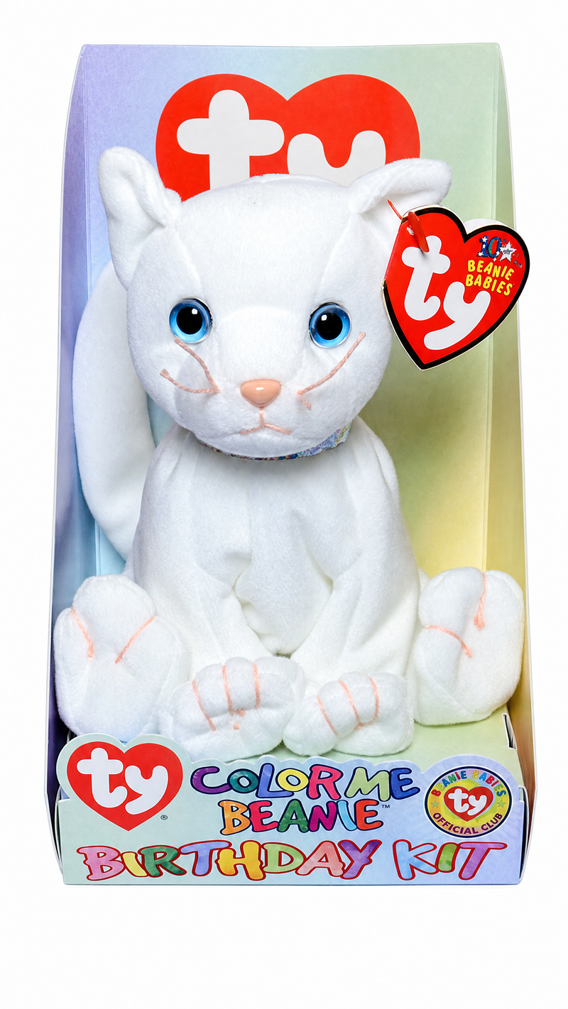 Color Me Beanie Birthday Kit Cat reference photo