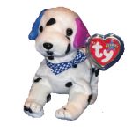 Dizzy the Dalmatian Coloured Ears Black Spots reference photo