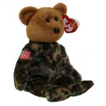 Hero the Bear Usa Flag on Arm reference photo