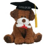 Honor Roll the Dog with Graduation Hat reference photo