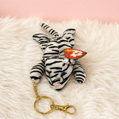 Blizz the White Tiger — Teenie Beanie Bag Charm