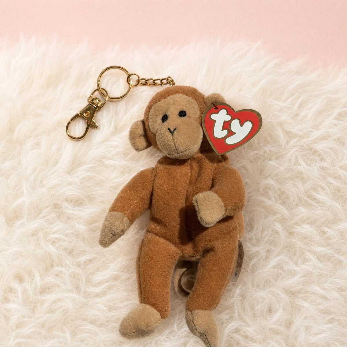 Bongo the Monkey — Teenie Beanie Bag Charm