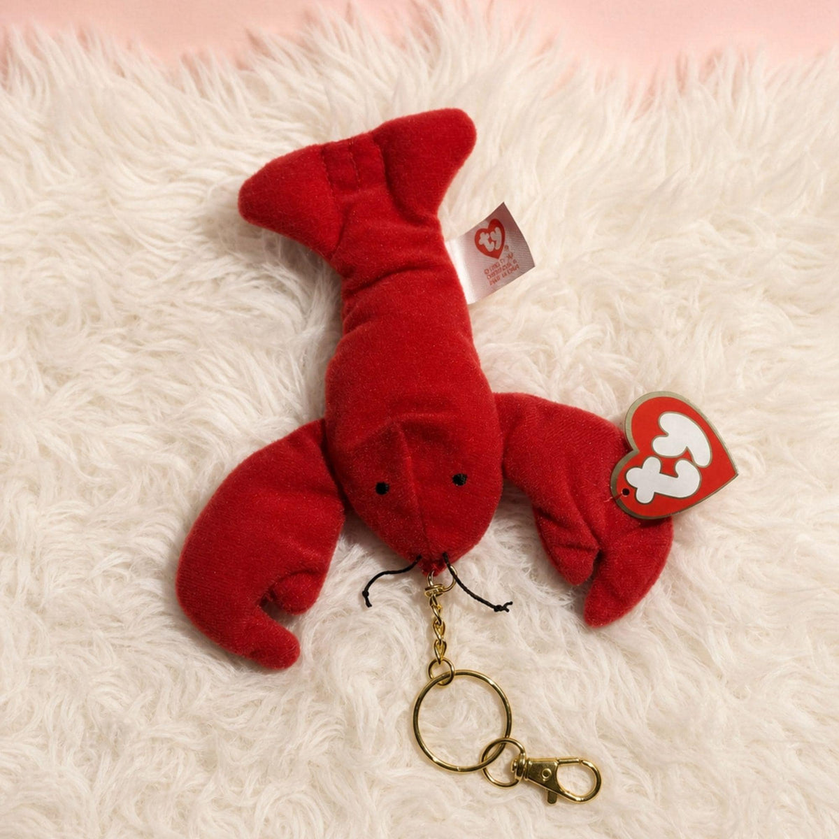 Pinchers the Lobster — Teenie Beanie Bag Charm