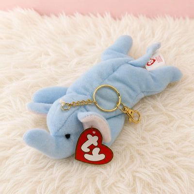 Peanut the Elephant — Teenie Beanie Bag Charm