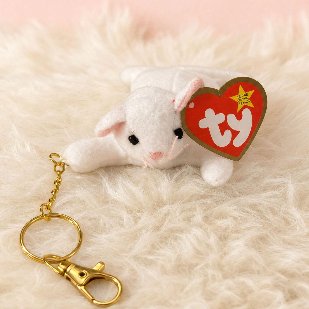 Flip the Cat — Teenie Beanie Bag Charm