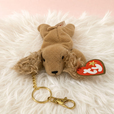 Spunky the Spaniel — Teenie Beanie Bag Charm