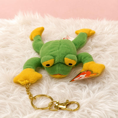 Smoochy the Frog — Teenie Beanie Bag Charm