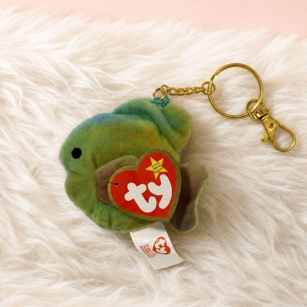 Coral the Fish — Teenie Beanie Bag Charm