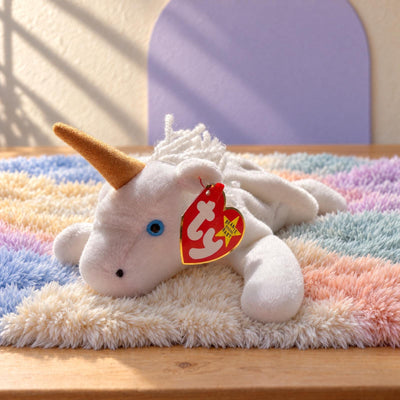Mystic the Unicorn, vintage Ty Beanie Baby