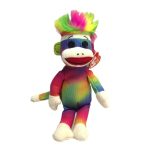Rainbow Sock Monkey reference photo