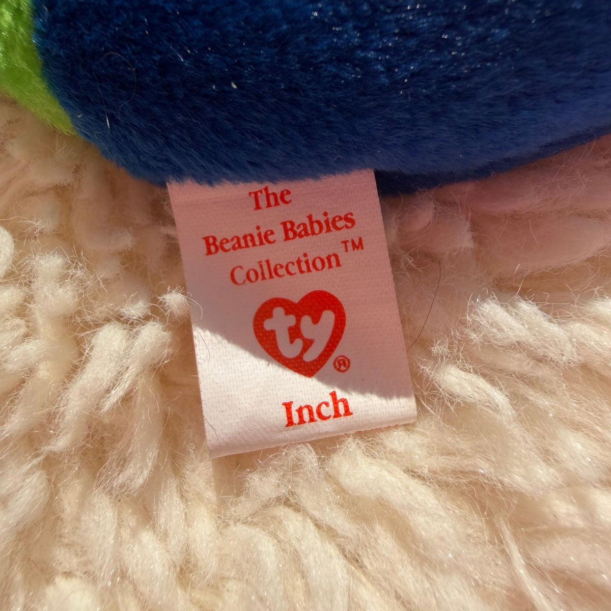 Inch the Worm, vintage Ty Beanie Baby