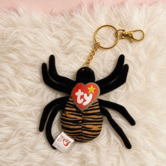 Spinner the Spider Teenie Beanie bag charm