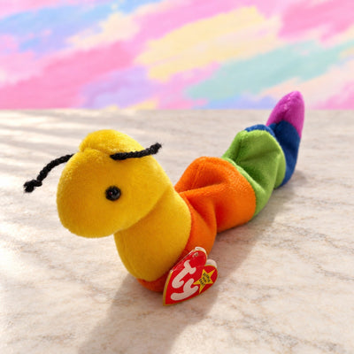 Inch the Worm, vintage Ty Beanie Baby