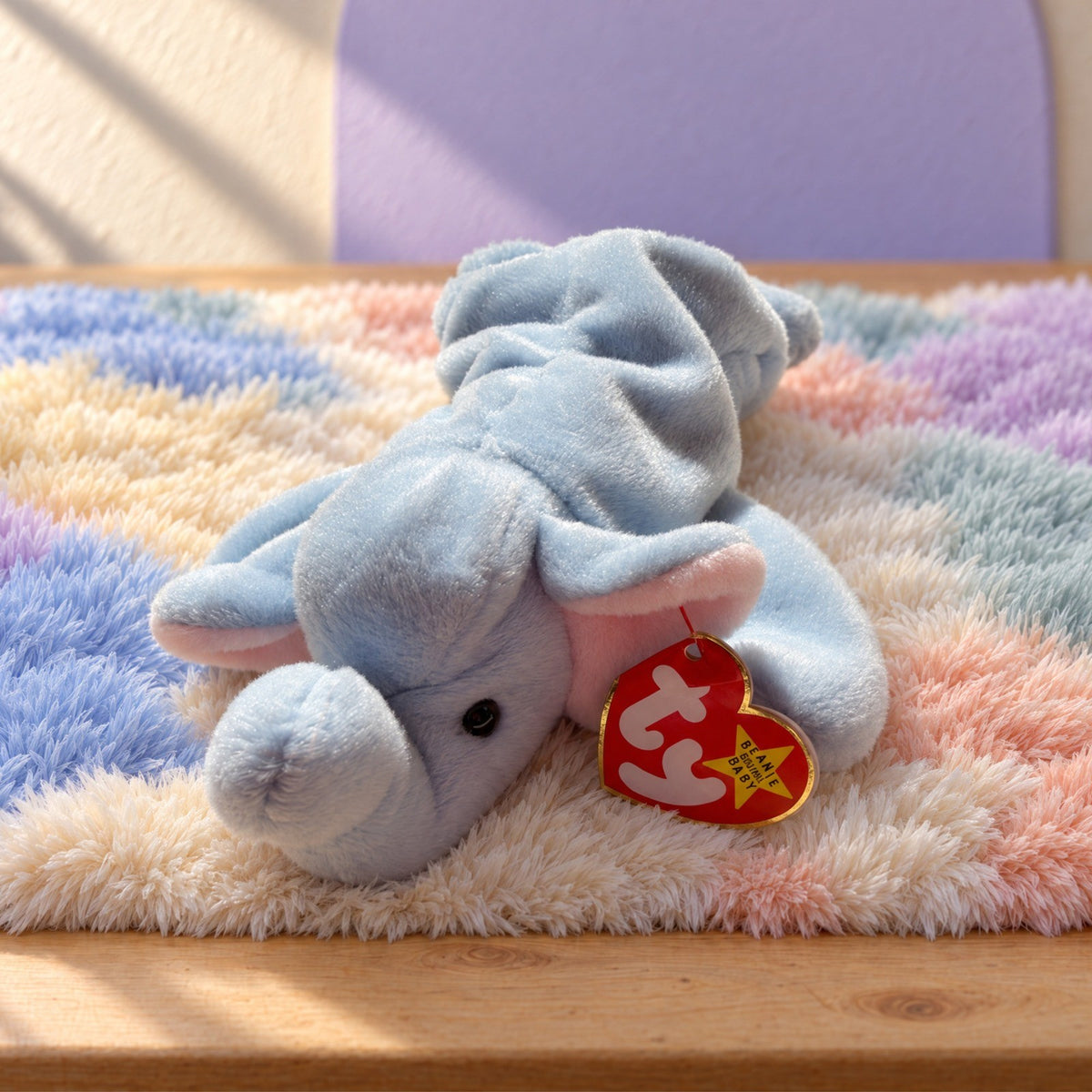 Peanut the Elephant, vintage Ty Beanie Baby