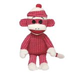 Socks the Sock Monkey Pink Quilted reference photo